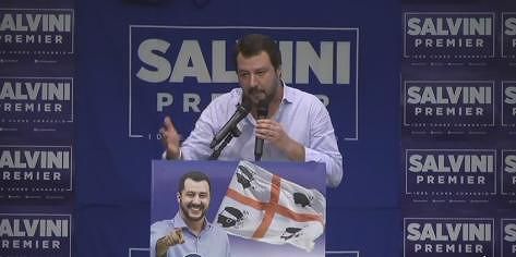 Matteo Salvini Cagliari 2017