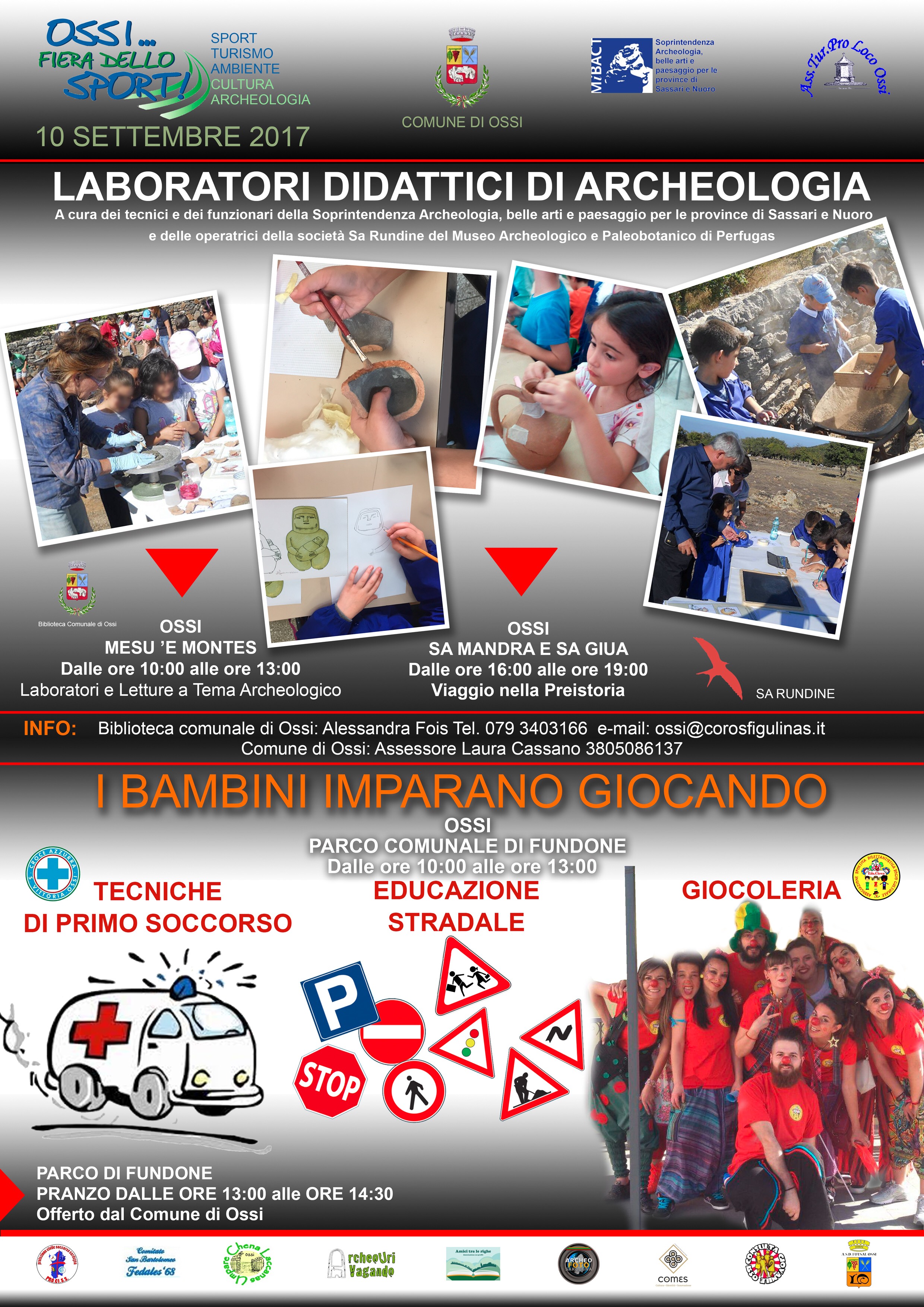 Ossi, passeggiate archeologiche e laboratori didattici
