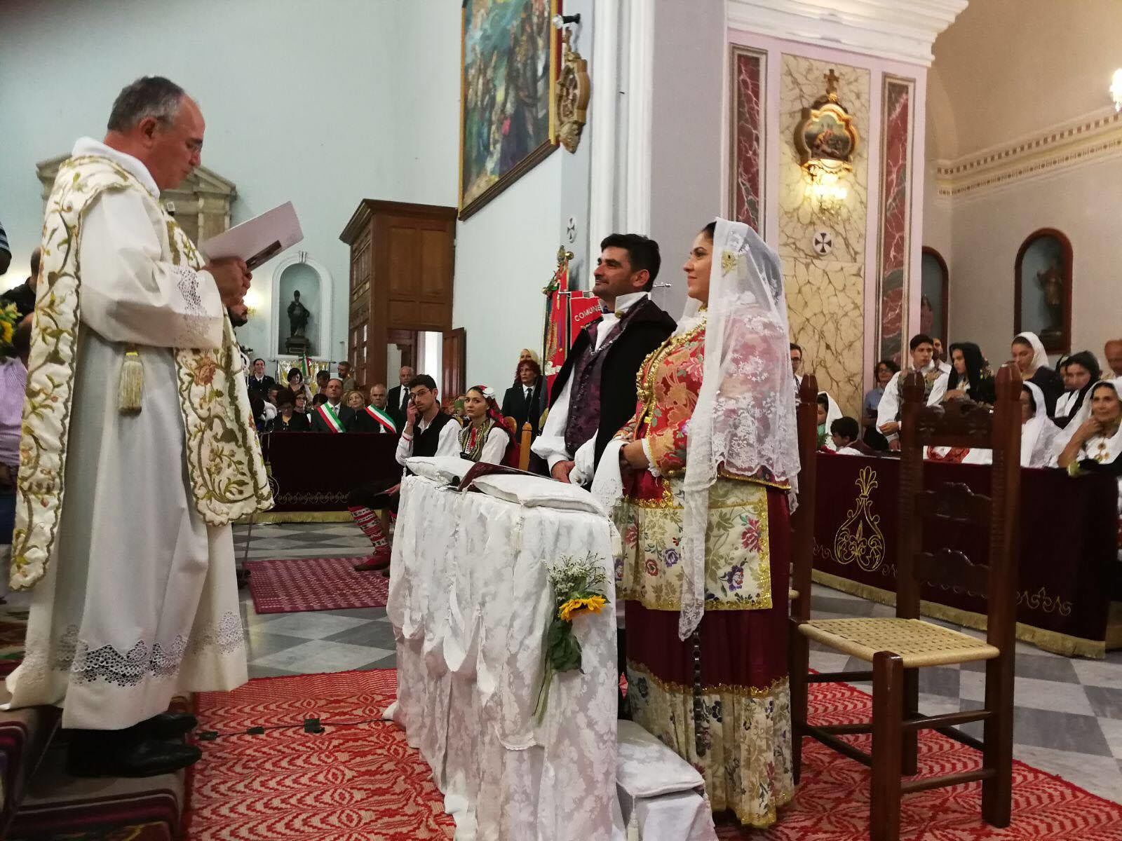 Matrimonio Selargino, la magica promessa d’amore di Silvia e Paolo