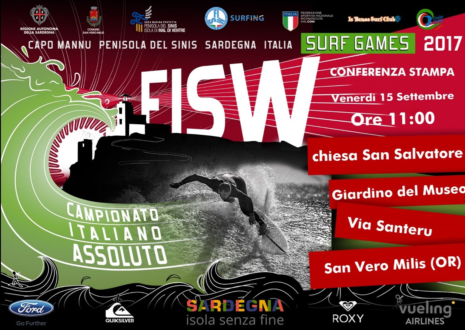 FISW Surf Games a San Vero Milis