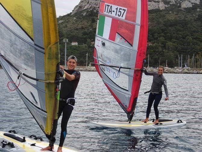 Marta Maggetti e Carlo Ciabatti al Mondiale RSX in Giappone