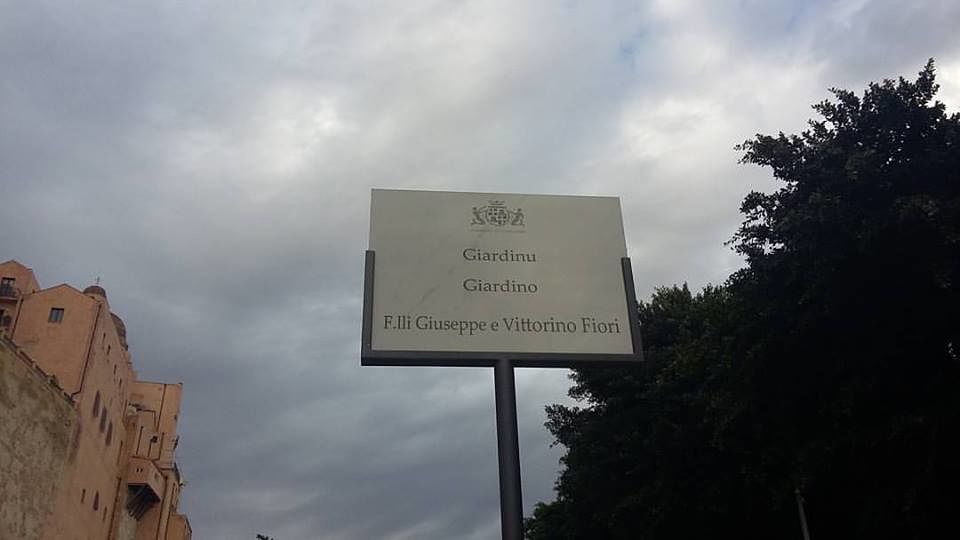 Cagliari, il Giardino sotto le mura intitolato ai giornalisti Giuseppe e Vittorino Fiori