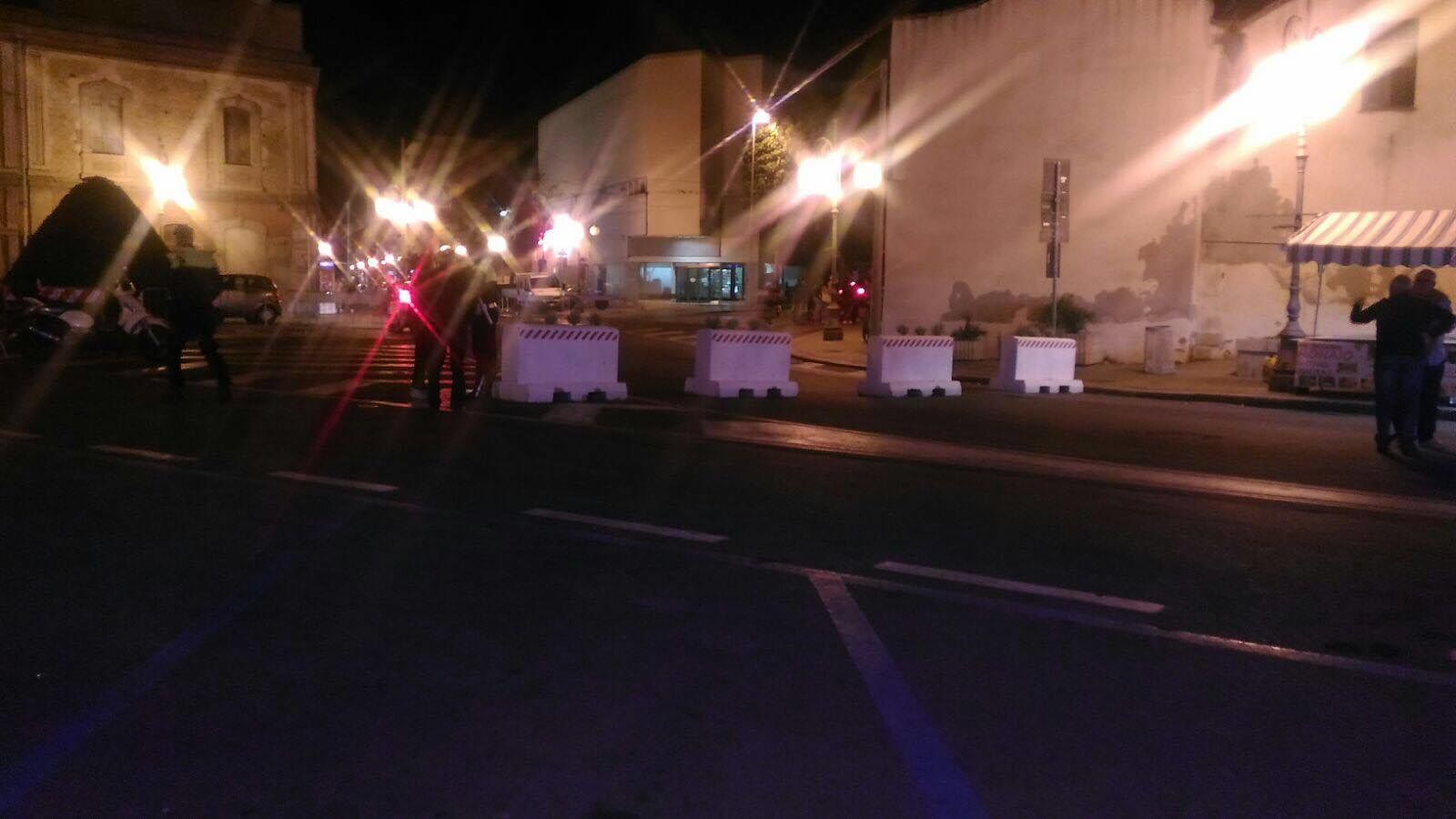 Quartu, in centro spuntano le nuove barriere anti terrorismo