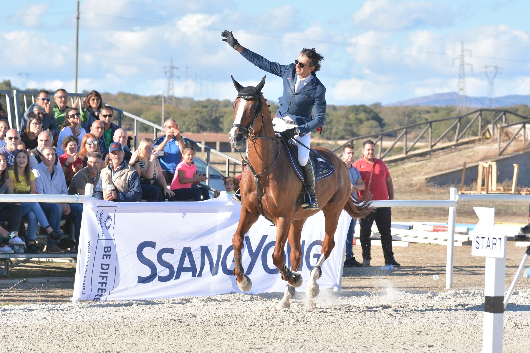 Natale Chiaudani vince il Gran Premio C145 al Sardegna Jumping Tour