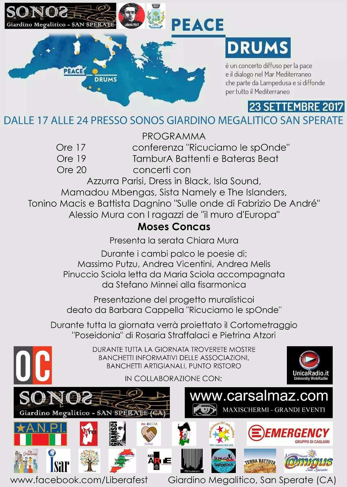 Peace drums a San Sperate