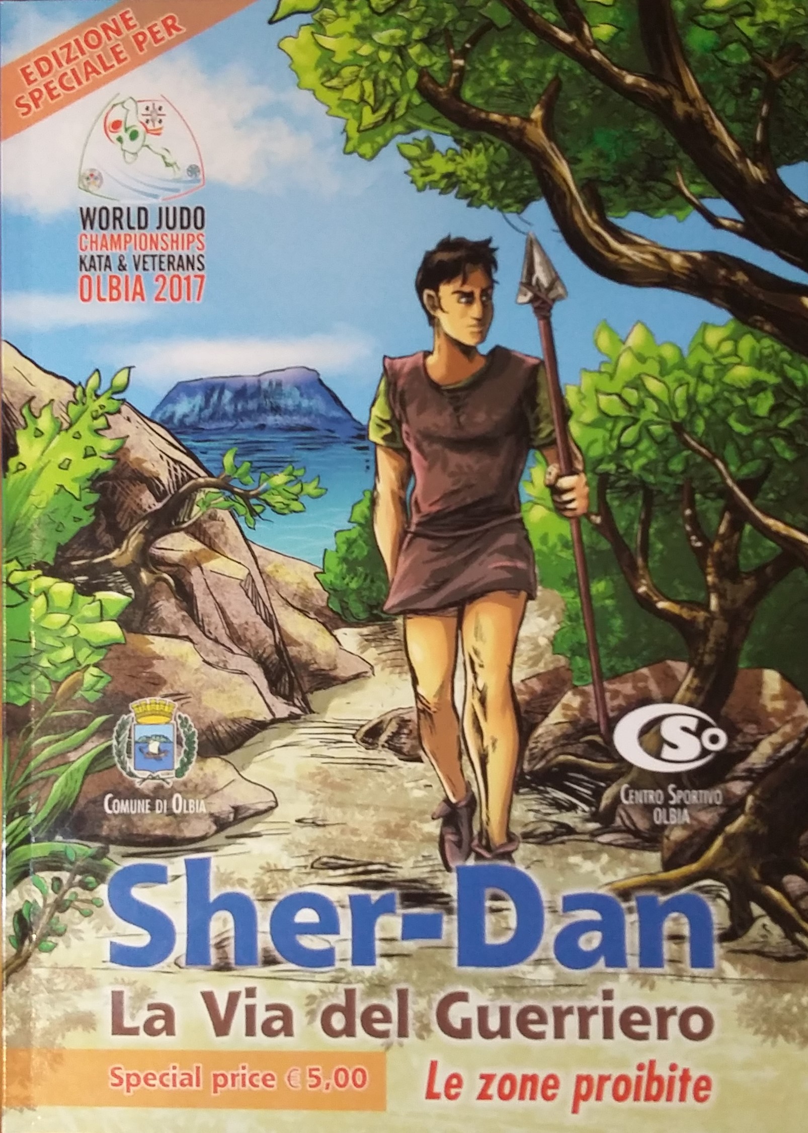 Olbia, un fumetto per celebrare il mondiale di Judo