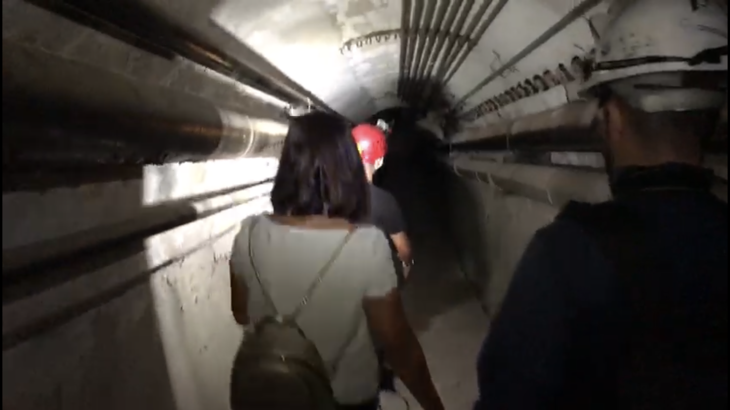 Monte Urpinu, boom di richieste: cagliaritani pazzi per il tour nel deposito carburanti