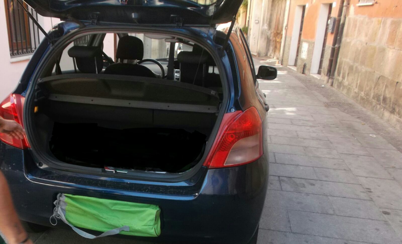 Oscura la targa per entrare nell’area pedonale: preso il “furbetto” di Villanova