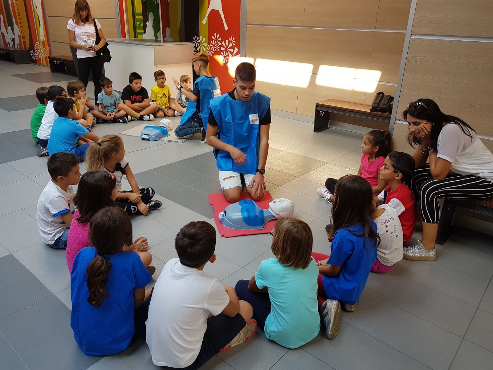 Giornata del Cuore, il primo soccorso spiegato ai bambini di Su Planu