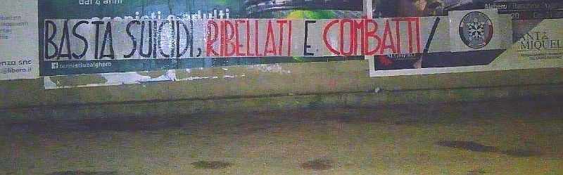 Sardegna, un suicidio ogni 20mila abitanti: “Ribellatevi e combattete”