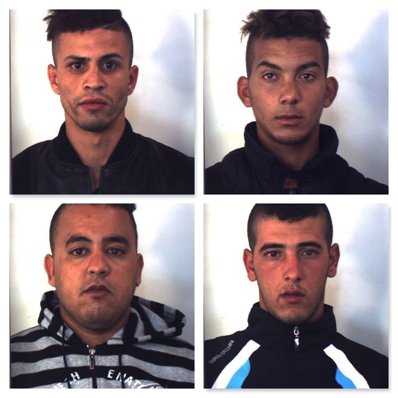 Cagliari, rapina e lesioni personali: in manette quattro persone