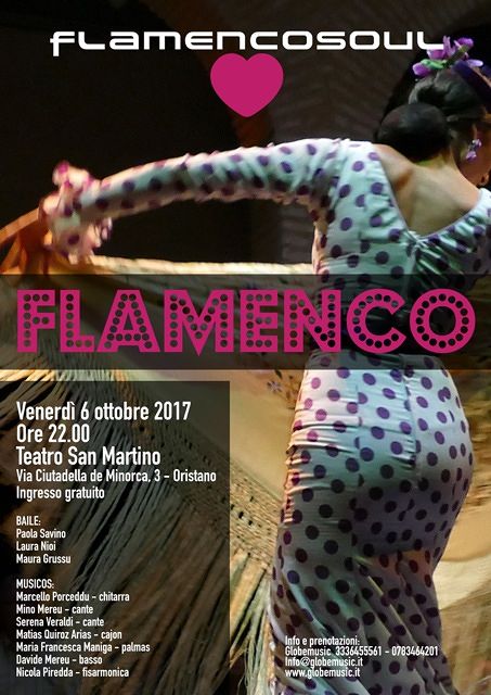 Spettacolo di flamenco a Oristano