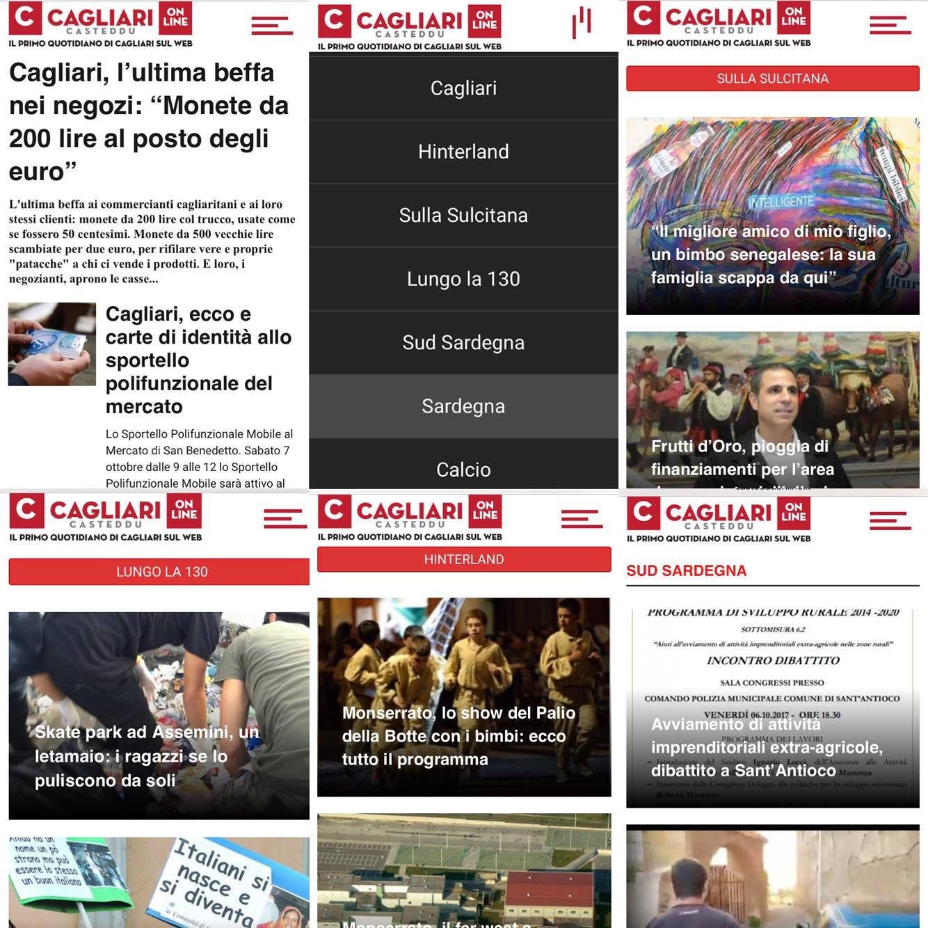 Cagliari Online, mandateci le vostre notizie da tutti i paesi della Città Metropolitana