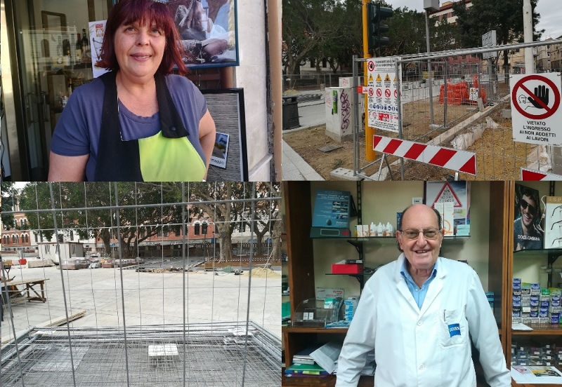 Nuova piazza Garibaldi, commercianti divisi. “Bella ma senza parcheggi. Troppa confusione la sera”