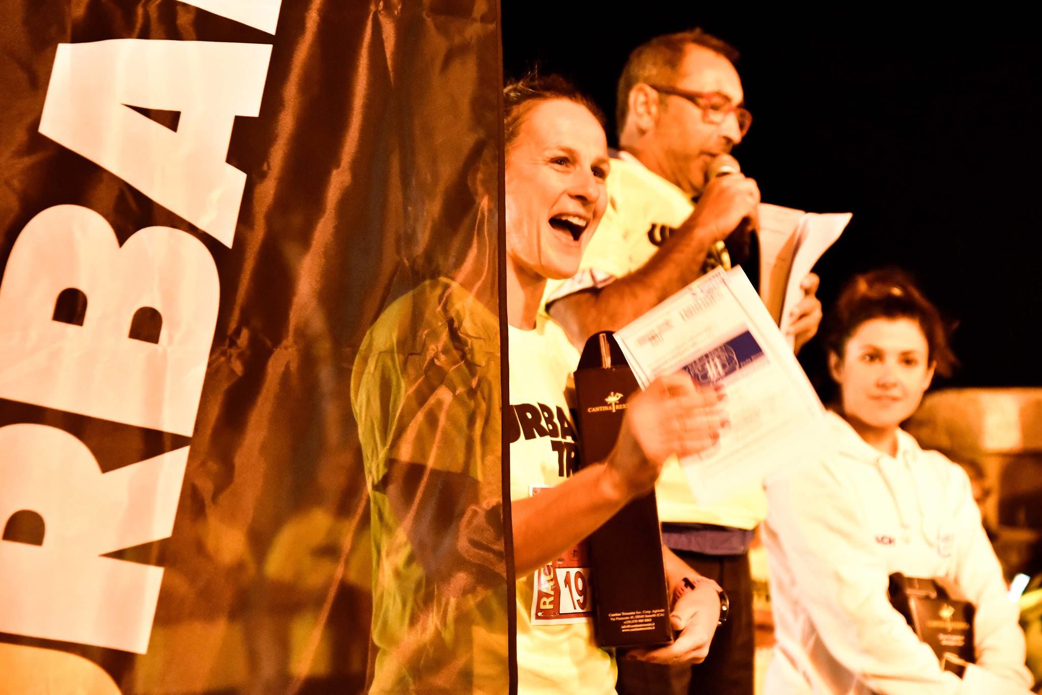 Veruschka Moschitto, il volo in rosa all’Urban Trail: seconda sul podio