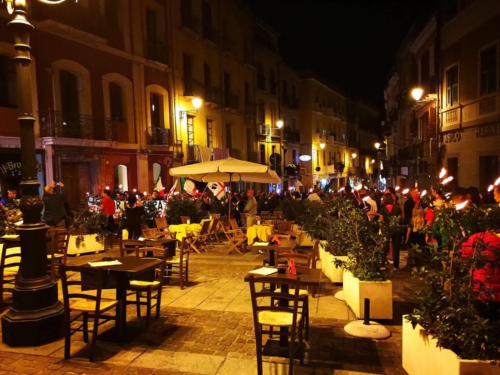 “Fiaccolata per la sicurezza giusta, niente peggio degli antifascisti fascisti”