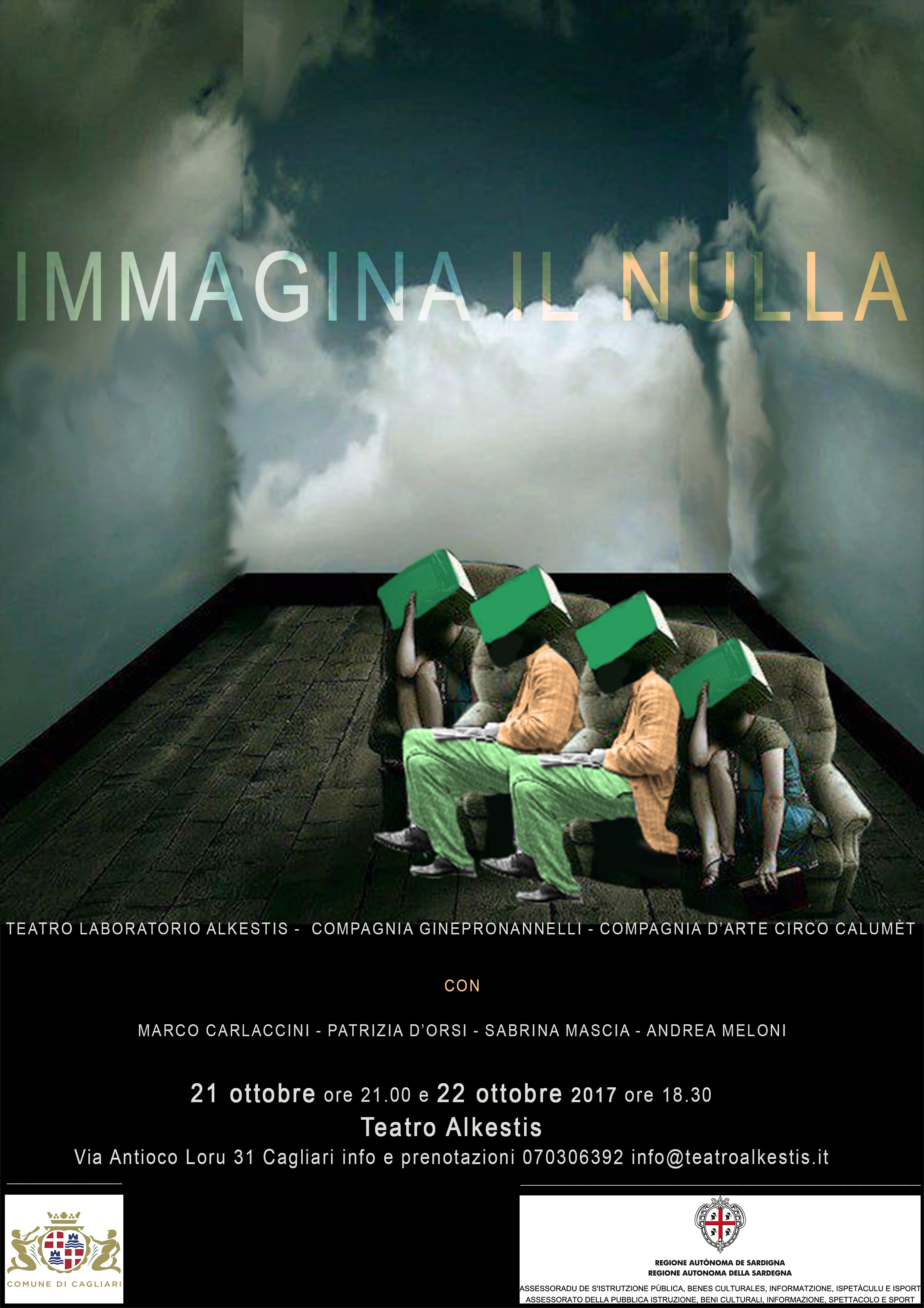 “Immagina il nulla” al Teatro Alkestis