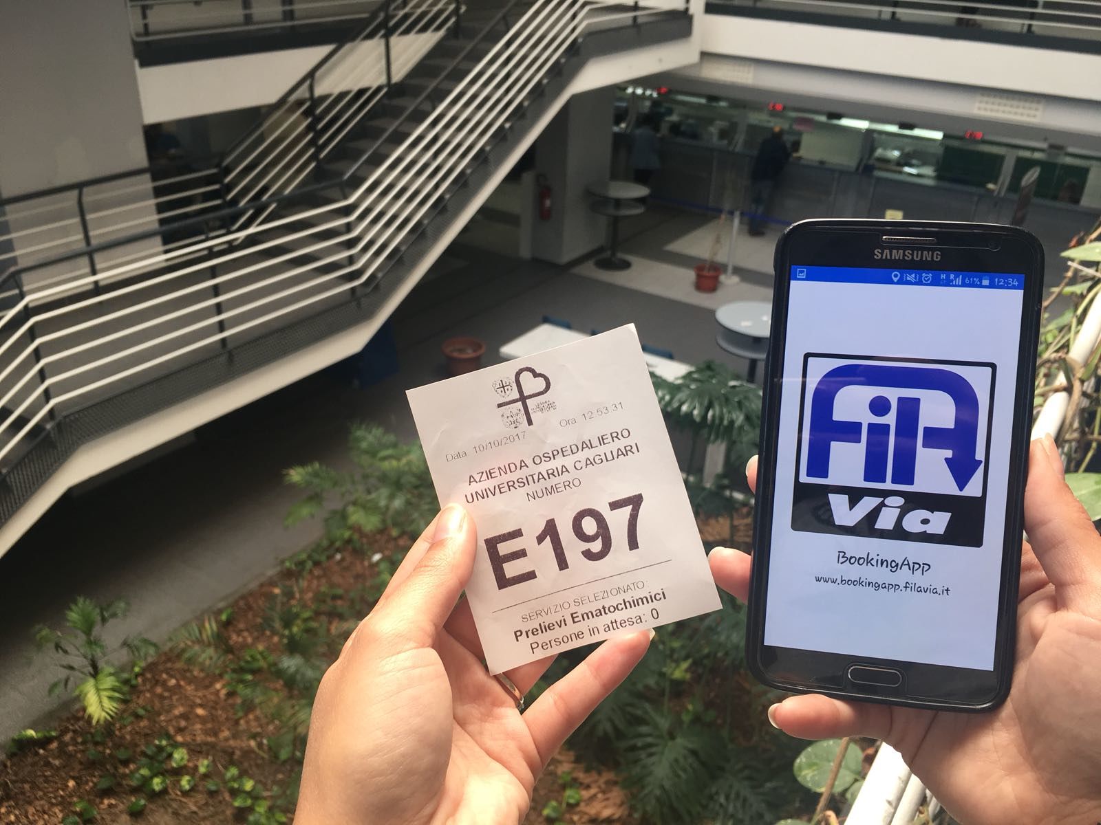 Ticket e servizi sanitari, con l’app “FilaVia” la coda al Policlinico è solo un ricordo