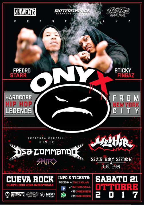 “ONYX” live a Cagliari per la prima e unica data in Sardegna