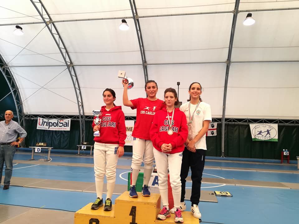 Sassari, risultati 1°Trofeo Regionale Assoluti di Fioretto