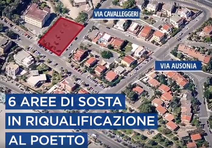 Cagliari, lavori in corso al Poetto per la riqualificazione di sei aree sosta
