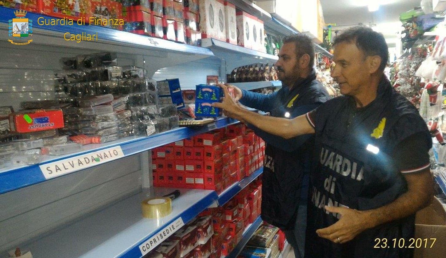 Articoli pericolosi per la salute, maxi sequestro della Guardia di Finanza