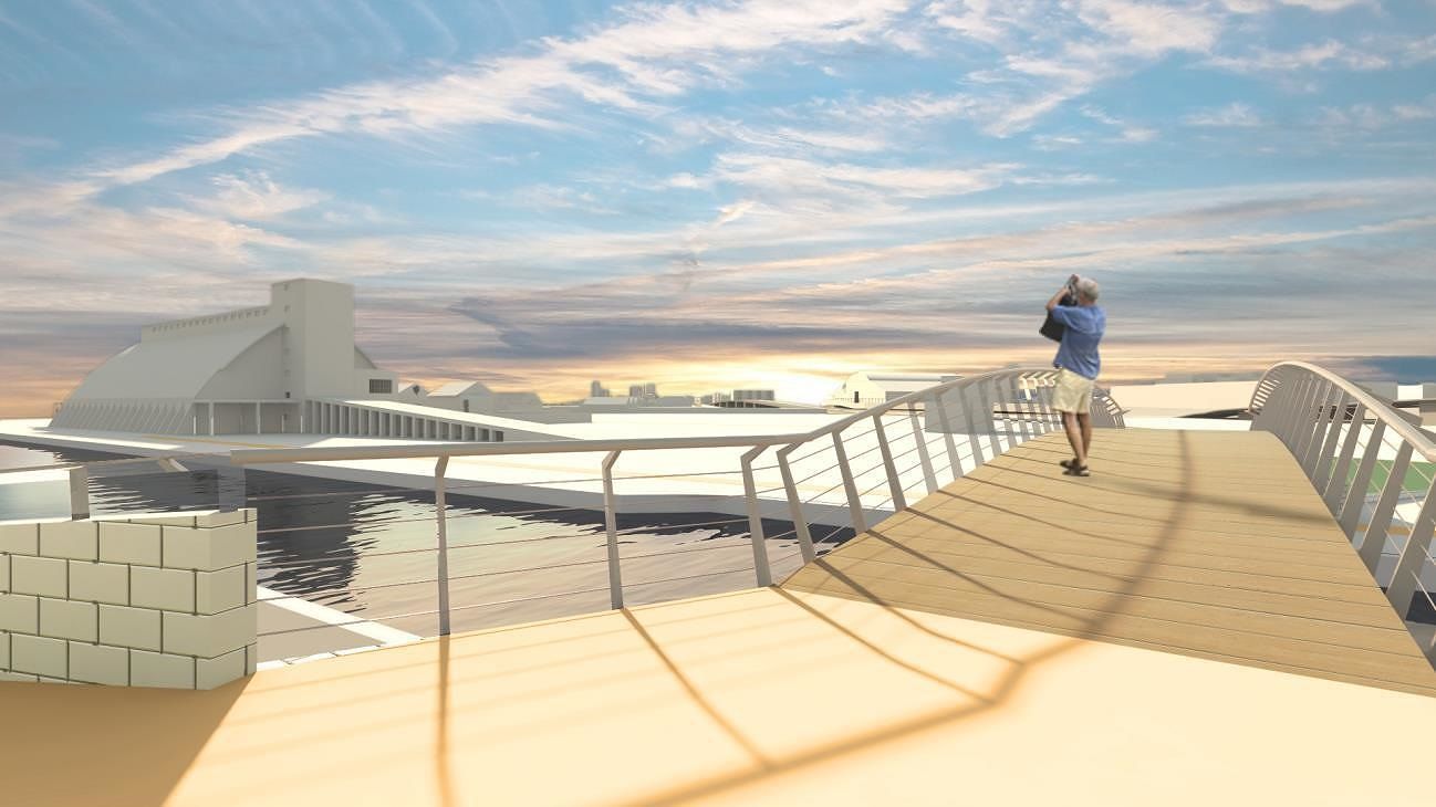 Ponte ciclopedonale a San Bartolomeo: la città del futuro – LE IMMAGINI