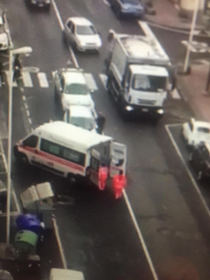 Incidente con due feriti a Sant’Avendrace, coinvolto anche Uragano