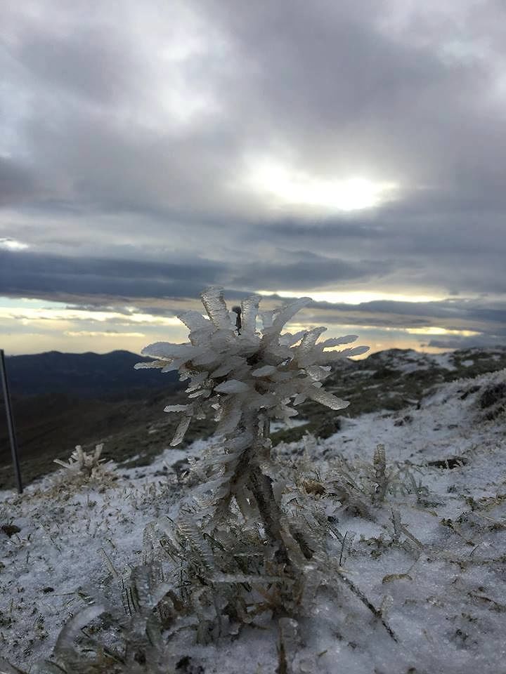 Sardegna, ecco la prima neve sul Bruncuspina: benvenuto autunno