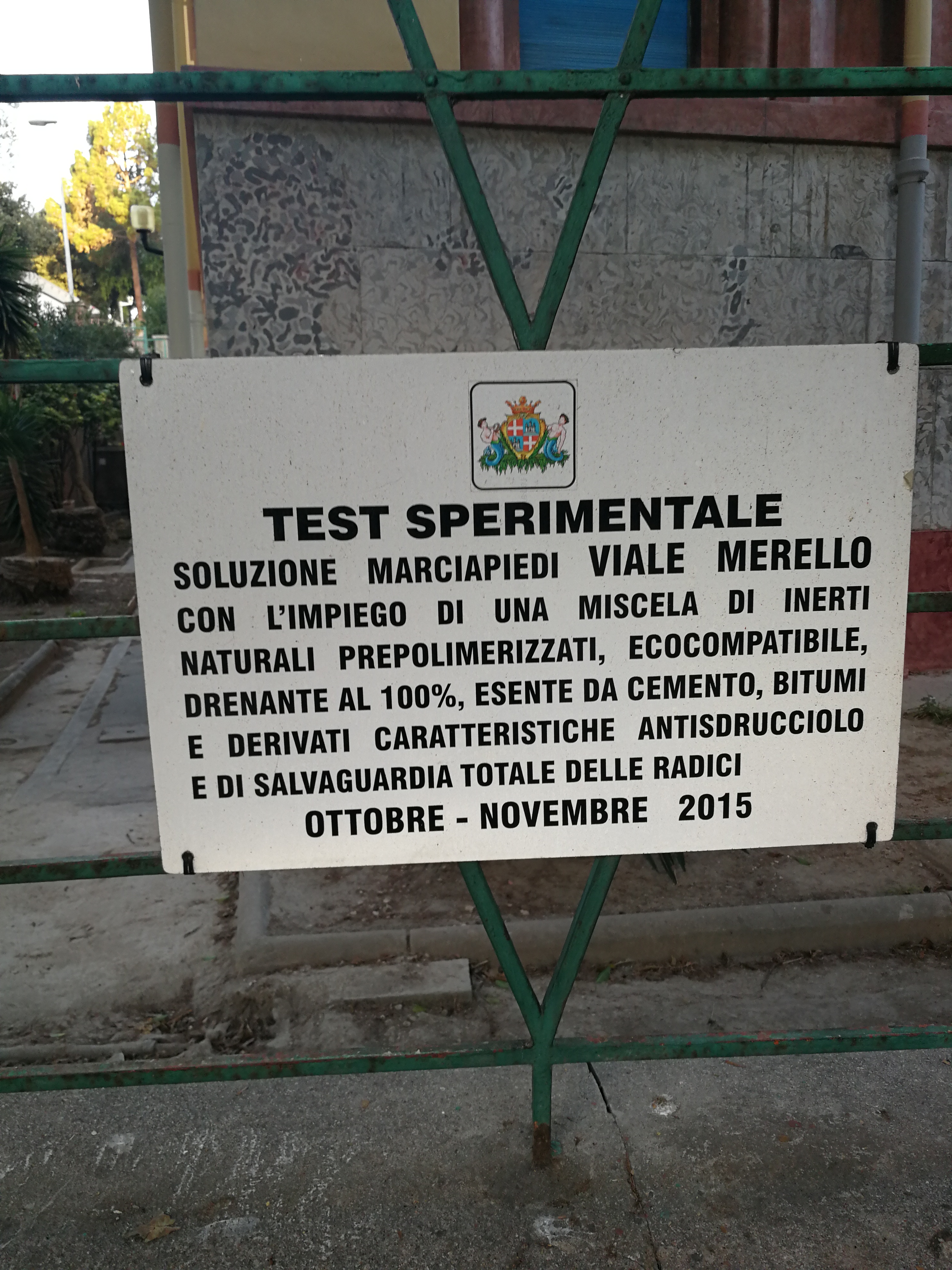 Viale Merello e viale Trieste, pavimentazione nuova e bella: “Fate presto, però”