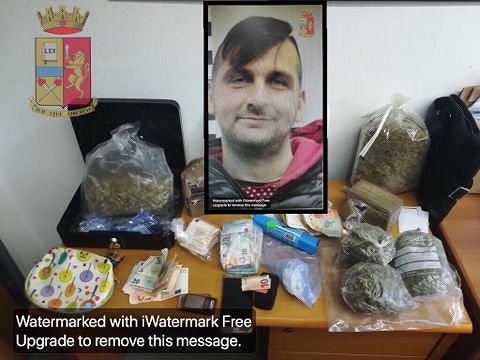 Un chilo e mezzo di hashish, “coca” e 11mila euro in cantina: un arresto a Cagliari