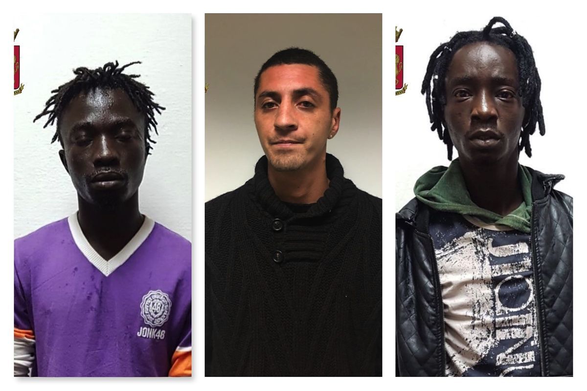 Spaccio alla Marina, i “Falchi” arrestano due gambiani e un rumeno