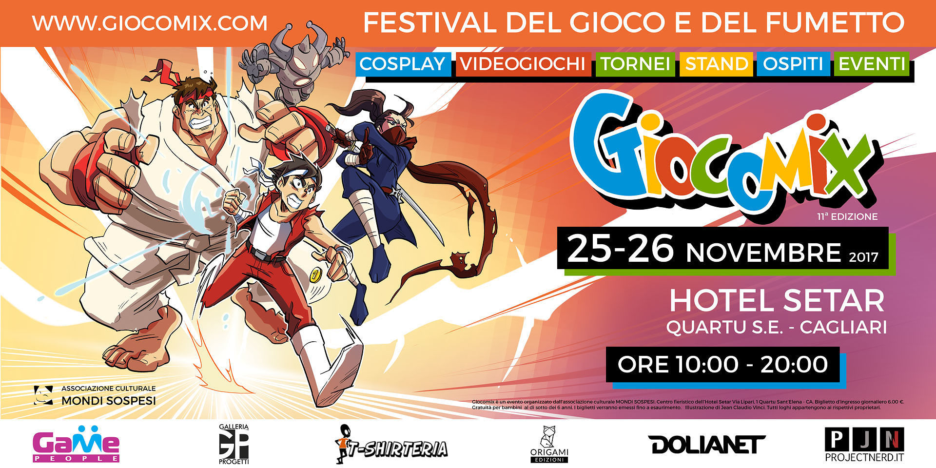 Torna il Giocomix, festival del gioco e del fumetto