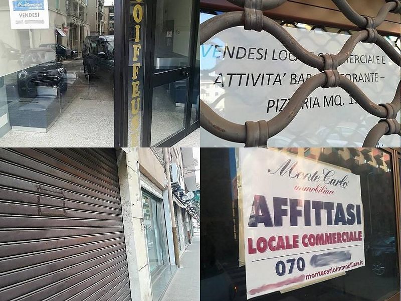 Valzer delle serrande arrugginite a S.Benedetto, i cinesi alzano bandiera bianca