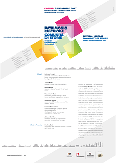 Patrimonio Culturale: comunità di storie. Modelli, esperienze e strumenti