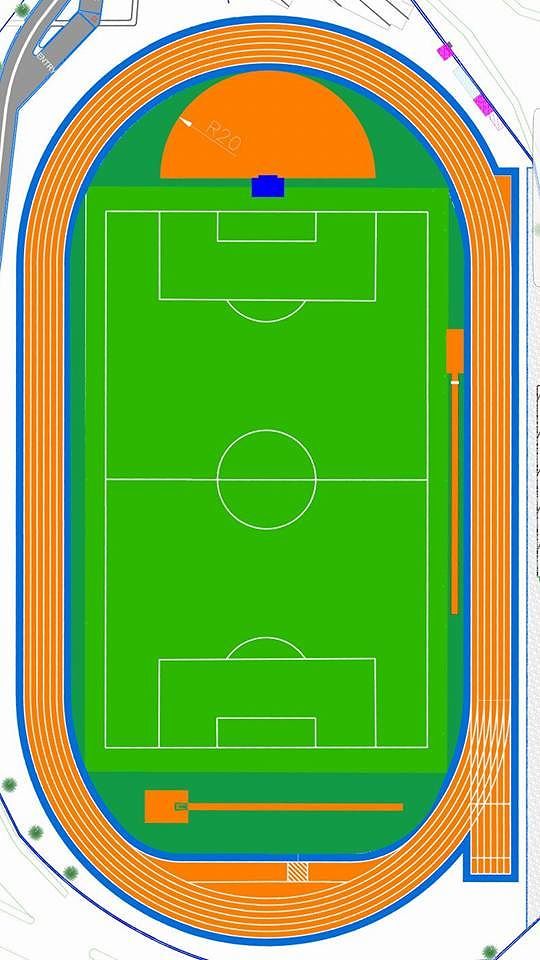 Assemini, ecco la nuova pista di atletica in via Coghinas: via ai lavori