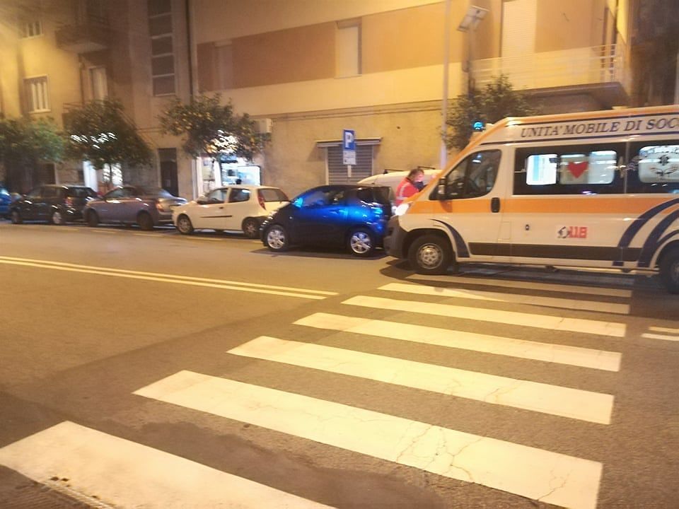 Cagliari, incidente in via Pergolesi: pedone investito da una Toyota
