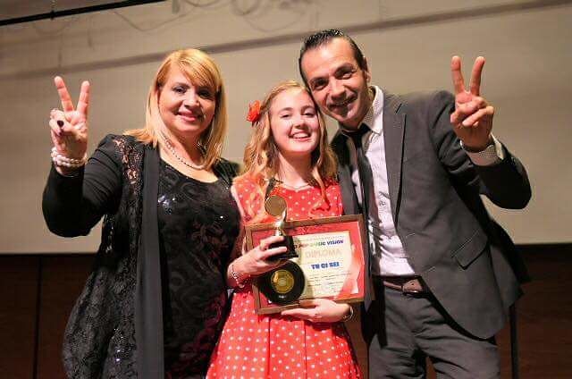 Laura Aramu, la 12enne di Assemini trionfa anche all’Euro Pop Music in Romania