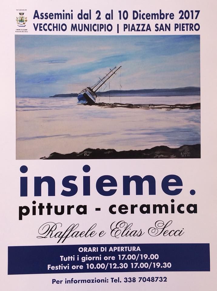 Assemini, un padre e un figlio raccontano il mondo con le loro opere