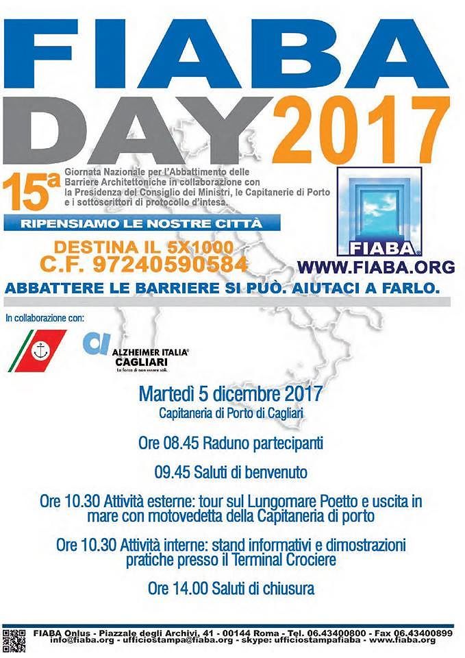Abbattere le barriere architettoniche, martedì a Cagliari il Fiabaday