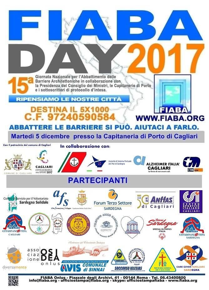 Fiaba Day al porto di Cagliari, tutti insieme contro le barriere architettoniche
