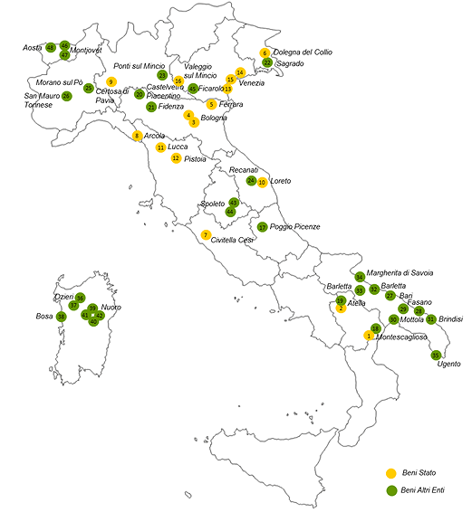 Agenzia del Demanio: online il secondo bando del progetto Cammini e Percorsi