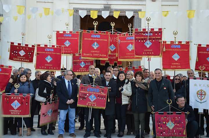 Grande festa per l’Avis di Pula, gli angeli con signora Dora nel cuore