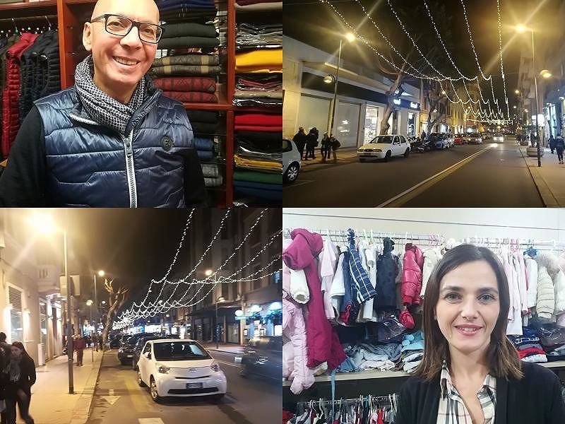 Luminarie, i commercianti sperano: “La gente torni a frequentare il centro”