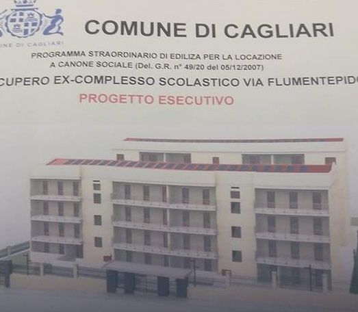 Is Mirrionis, a gennaio giù la vecchia scuola: in arrivo le case popolari