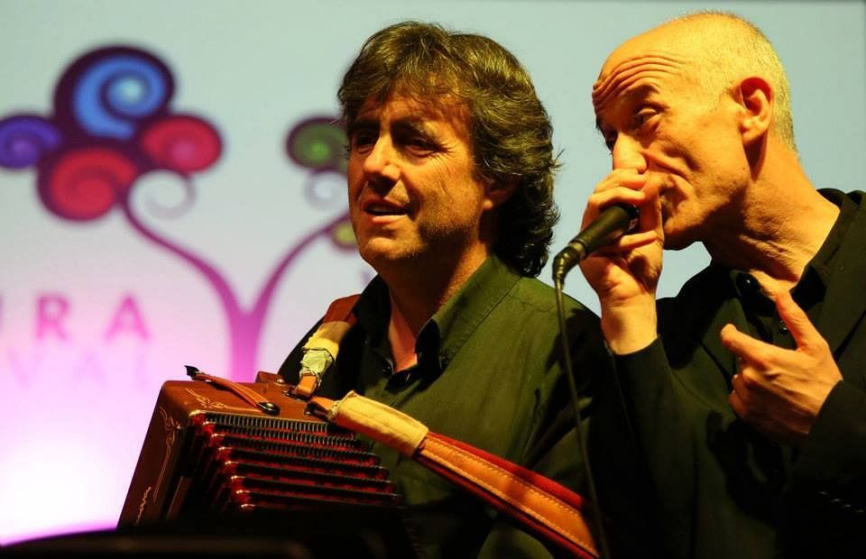 Peppe Servillo e Ambrogio Sparagna in concerto a Quartu