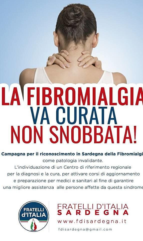 Sardegna, la sanità “elettorale”: Fratelli d’Italia in campo per “riconoscere” la fibromialgia
