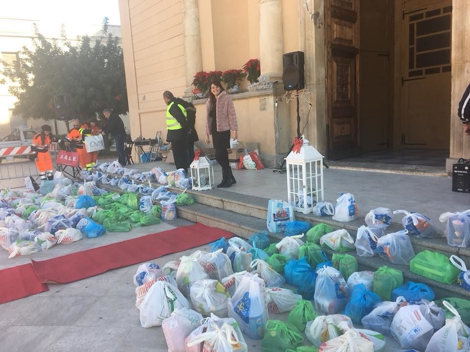 Miracolo di Natale a Selargius, cibo e giocattoli per i bimbi poveri