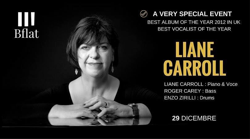 Liane Carroll Trio con Roger Carey e Enzo Zirilli al BFlat