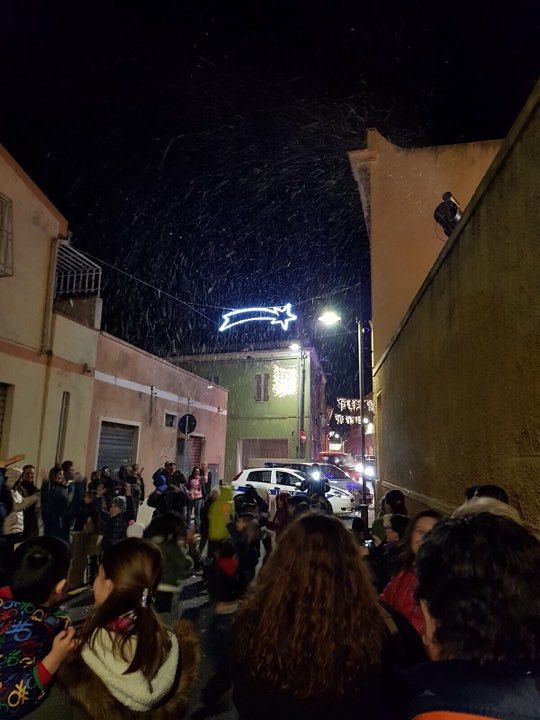 Capoterra, grande successo per la serata natalizia dedicata ai bambini